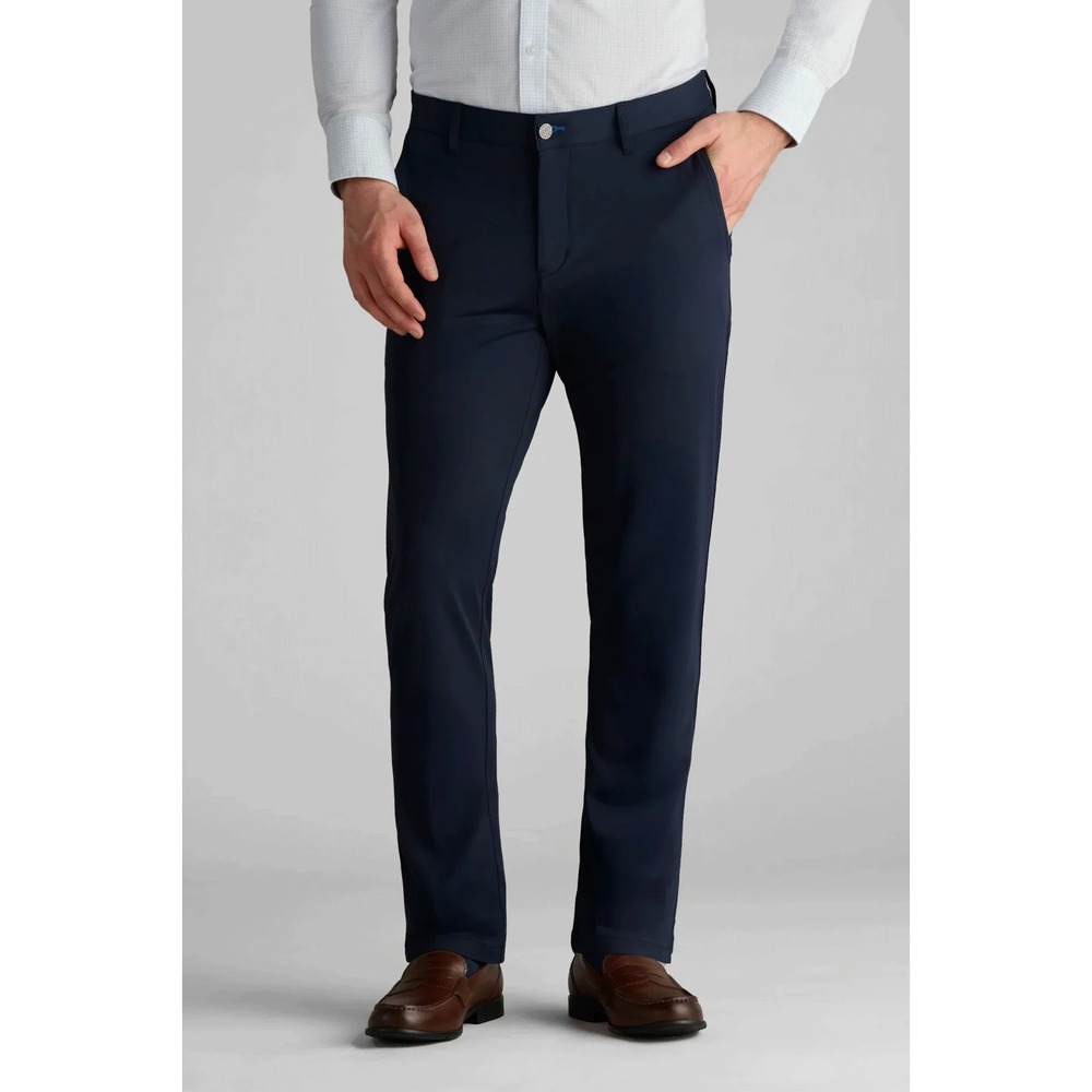 Twillory Dress Pants Mens 34x34 Navy Performance Tailored‎ Fit Non Iron NWT $109